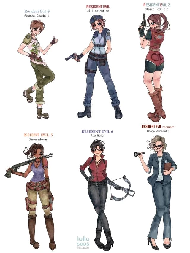 🩸Resident evil girls🥀 thumbnail