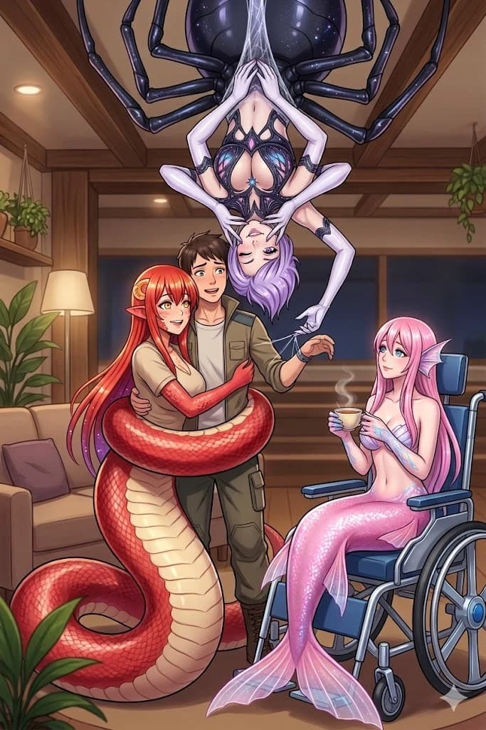 Living with Monster Girls: The Trio's Chaos thumbnail