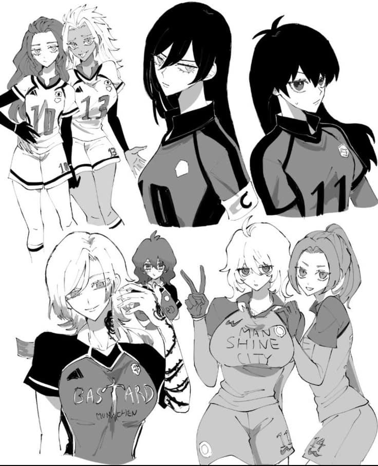 Blue Lock women's version thumbnail