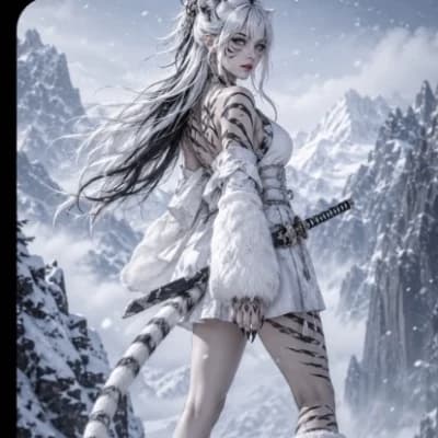 The White Tiger of the Frozen Peak thumbnail
