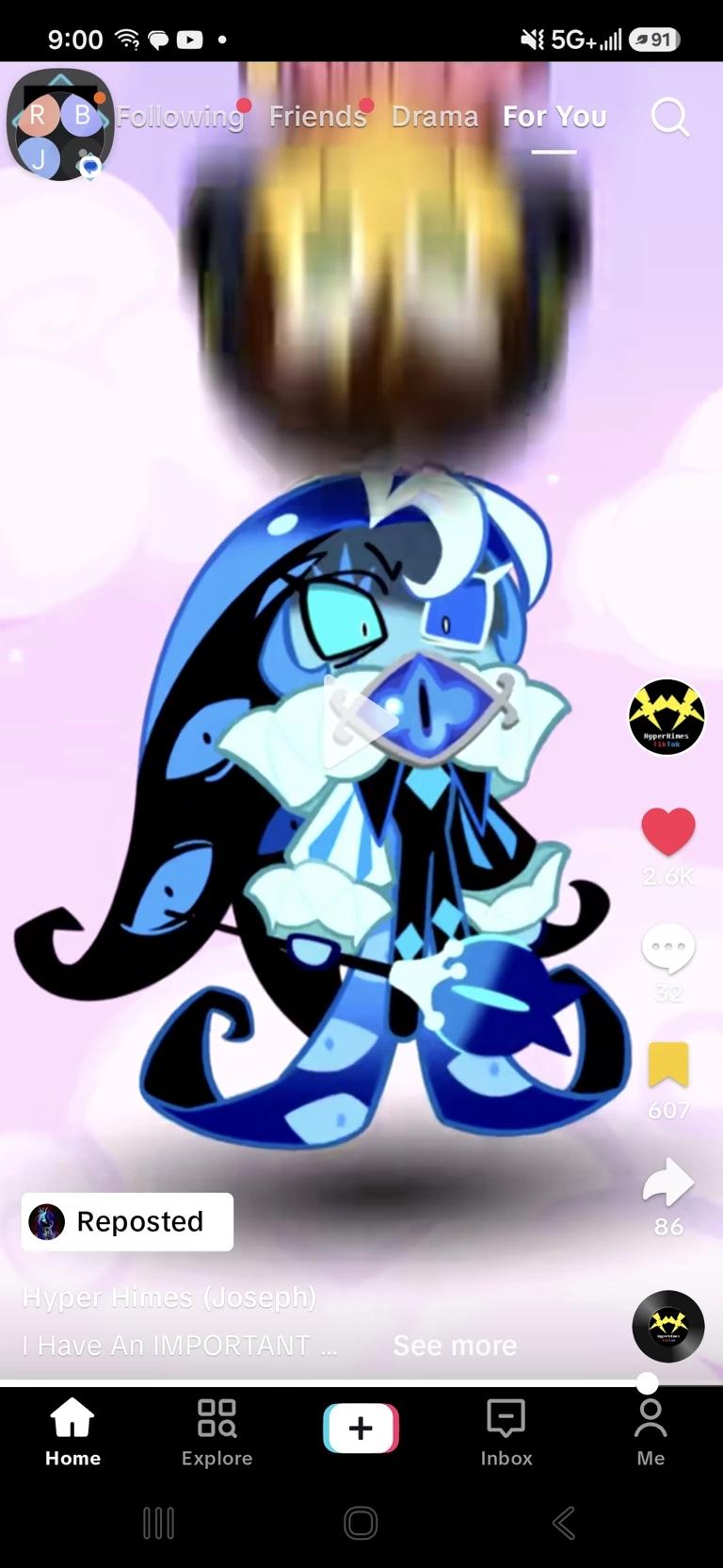 Shadow milk cookie - yandere AU thumbnail