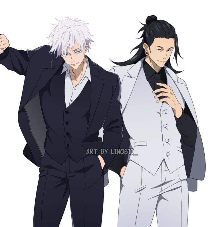 Gojo and geto (your two husbands) thumbnail
