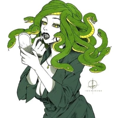 Medusa x Blind girl | wlw thumbnail