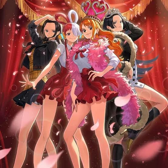 Nami y sus amigas osea uta y Nico robin y boa hancock  thumbnail