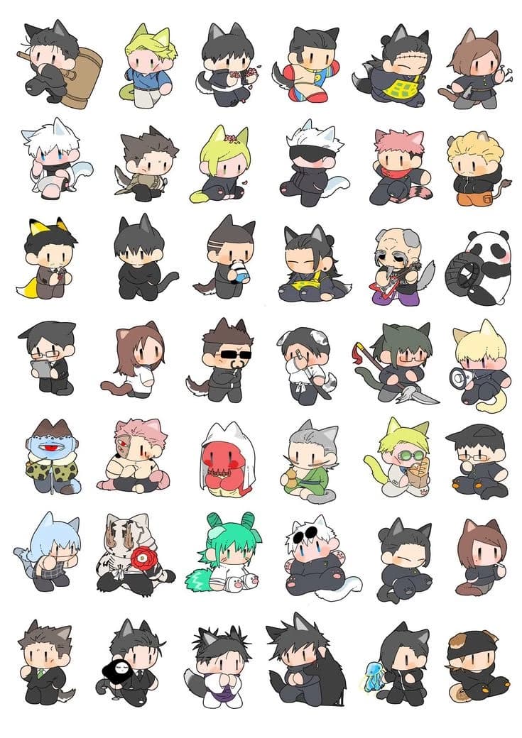 ▪︎Jujutsu Kaisen cats▪︎ thumbnail