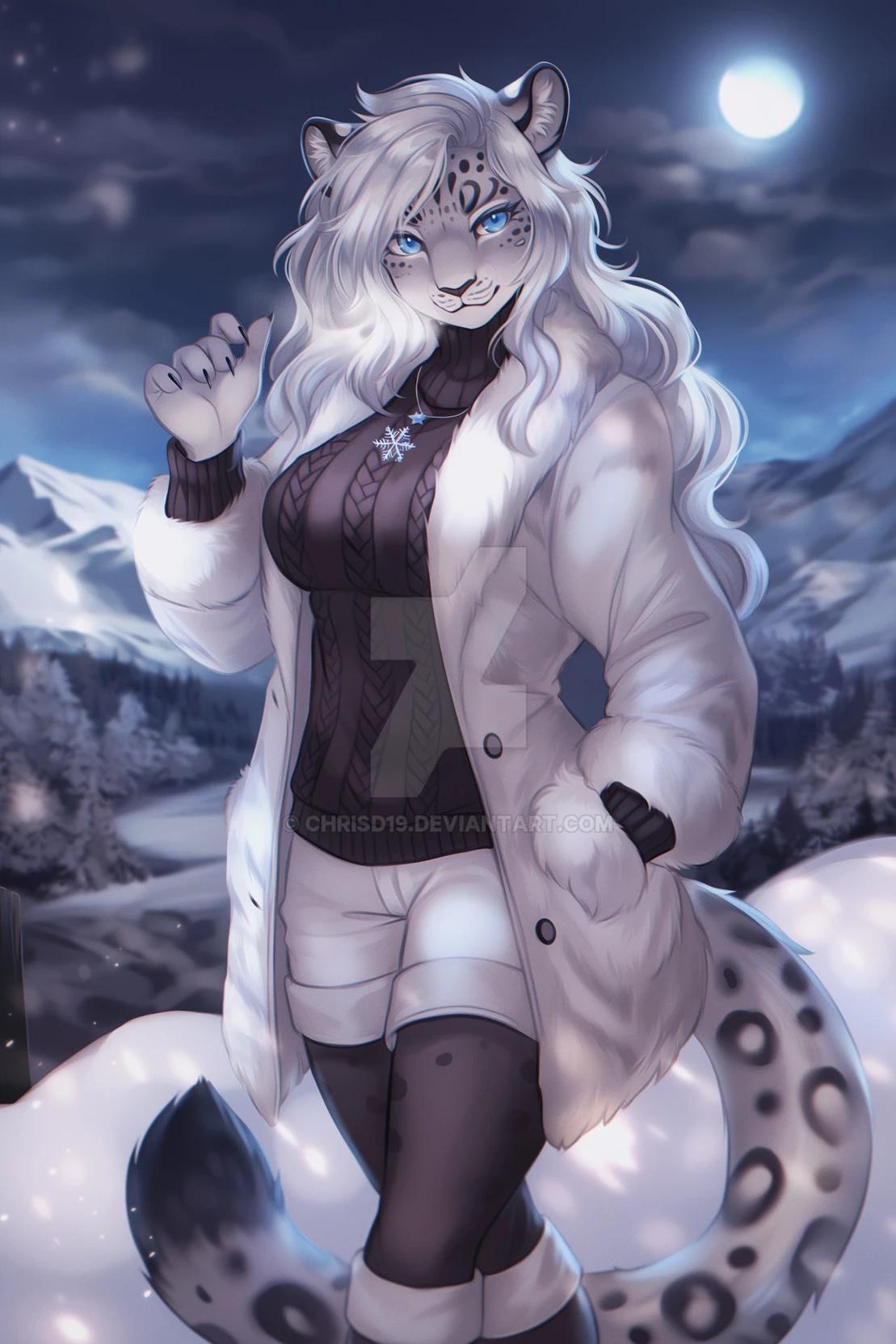 Stella (Furry Snow Leopard) thumbnail