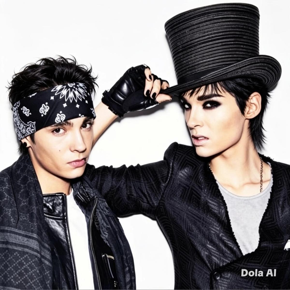 Tom and Bill kaulitz (from tokio hotel)  thumbnail