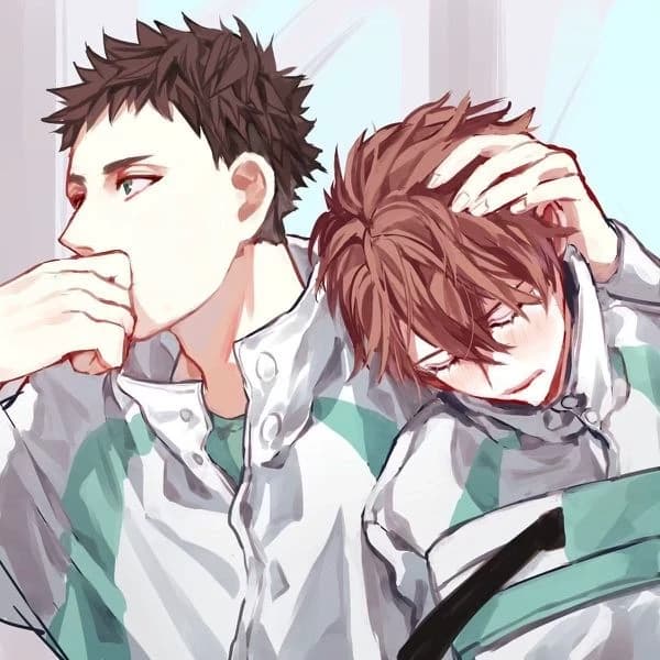 Iwaizumi and Oikawa parents (Omegaverse) thumbnail