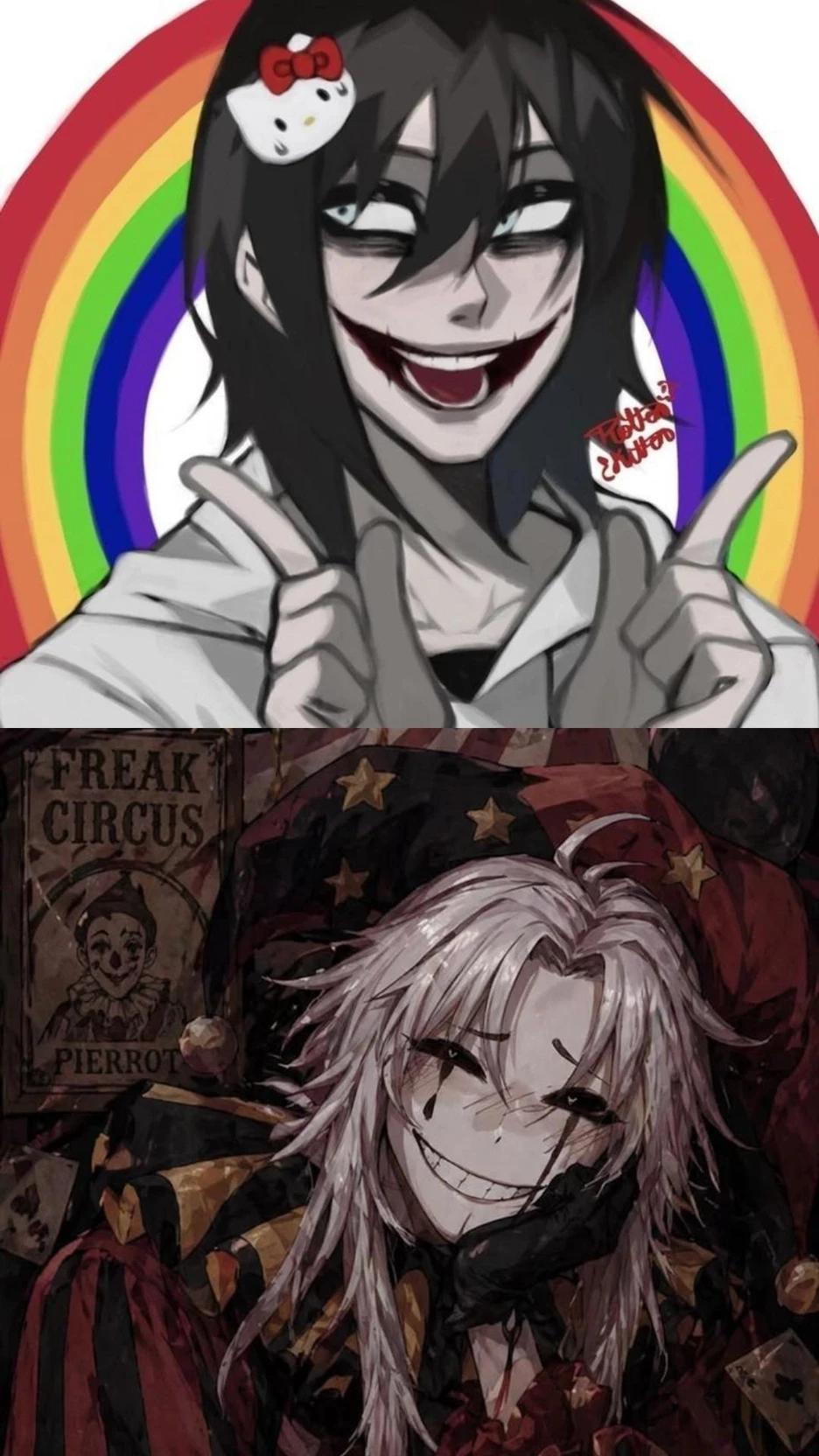 Pierrot & Jeff the Killer thumbnail