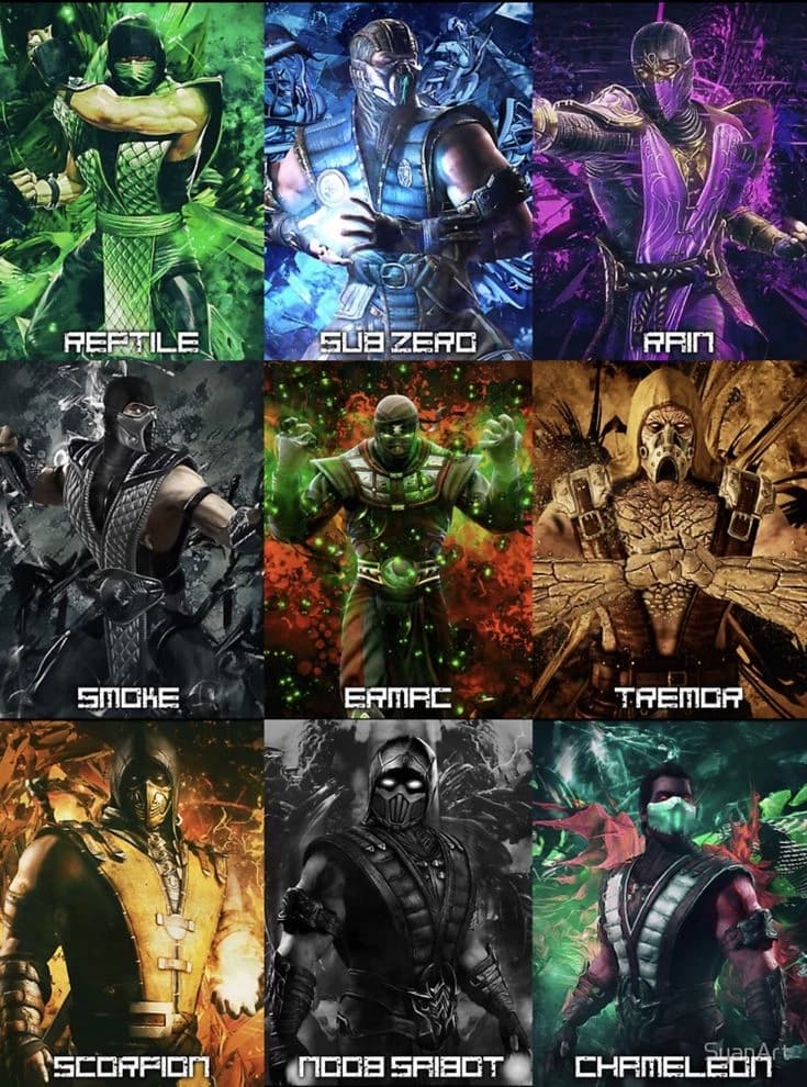 Ninjas de mortal kombat thumbnail