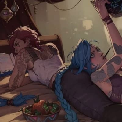 Violet and Jinx thumbnail