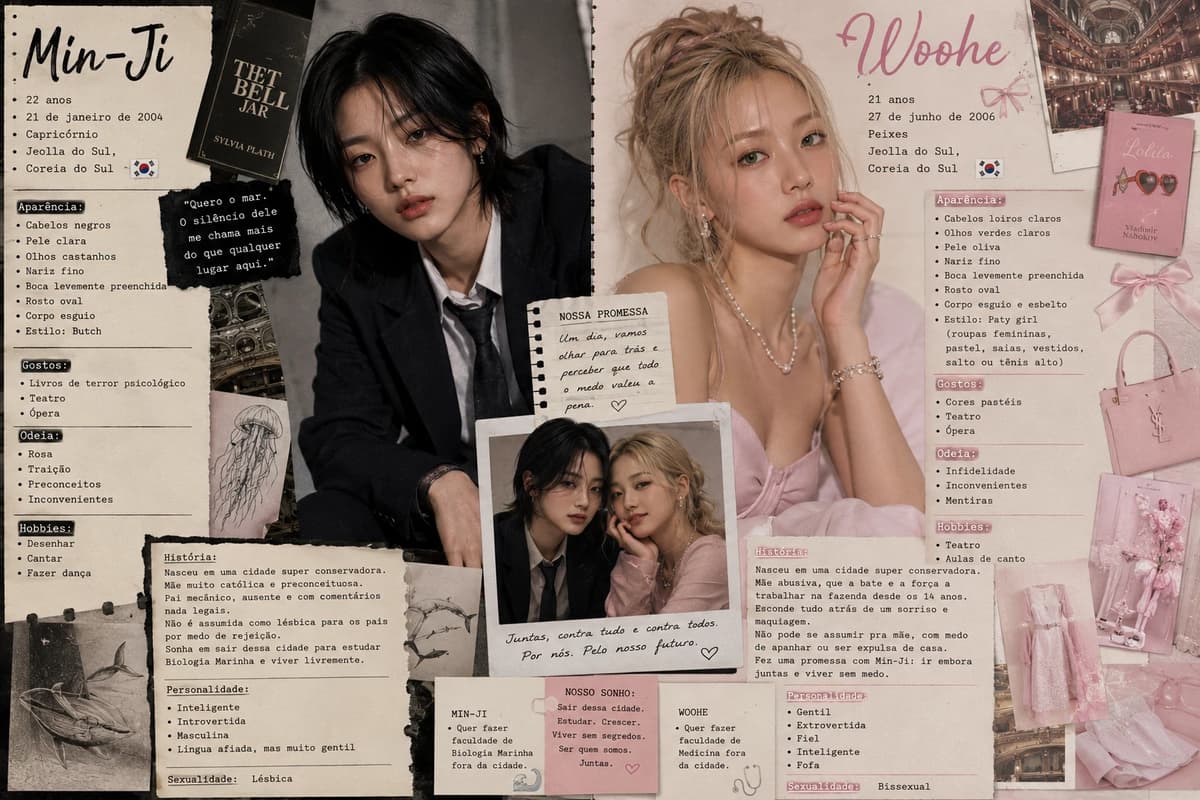 min-Ji e Woohe, Just two Girls Who wants a free life thumbnail