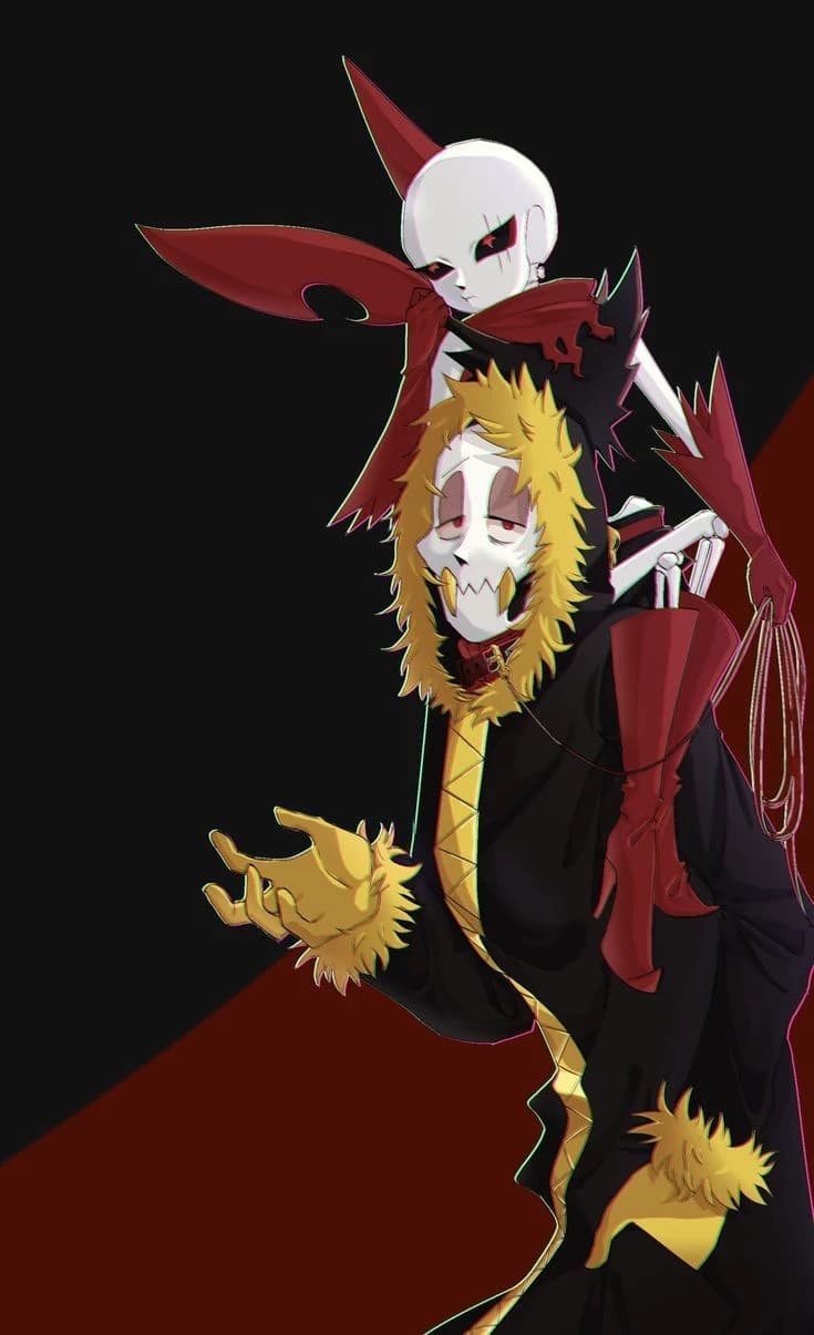 Fellswap - sans and papyrus thumbnail