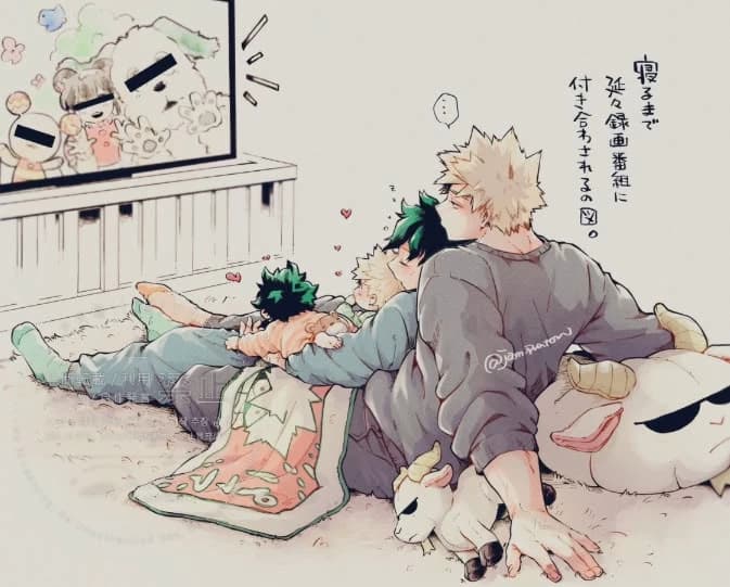 Midoria and bakugou - your parents💕💕 thumbnail