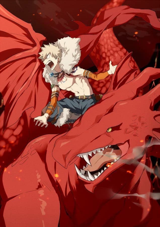 Bakugo Katsuki: Dragon shifter thumbnail