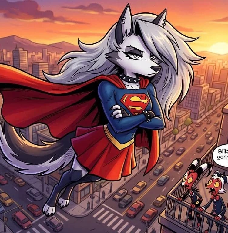 Loona is now Super Girl thumbnail