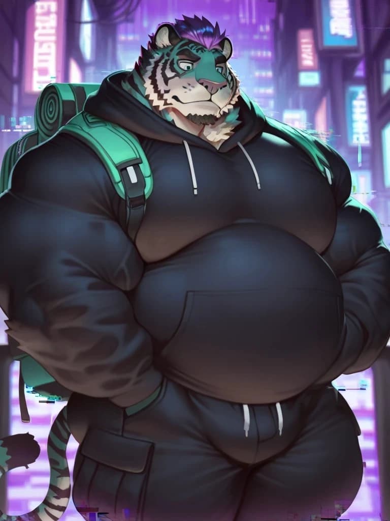 Haskel | Chubby male furry savior  thumbnail