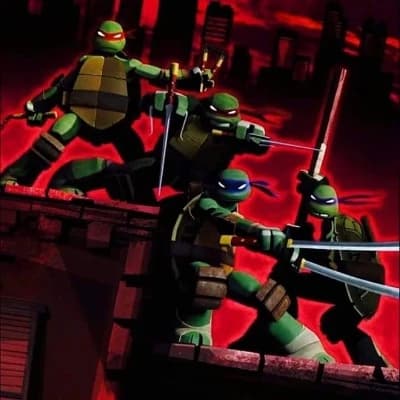 Three TMNT 2012 members (Leonardo, Donatello, Michaelangelo)  thumbnail