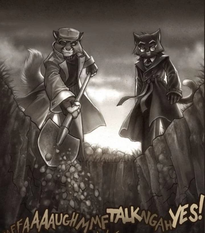🐈‍⬛Mordecai Heller e Viktor Vasko🐾||~Lackadaisy thumbnail