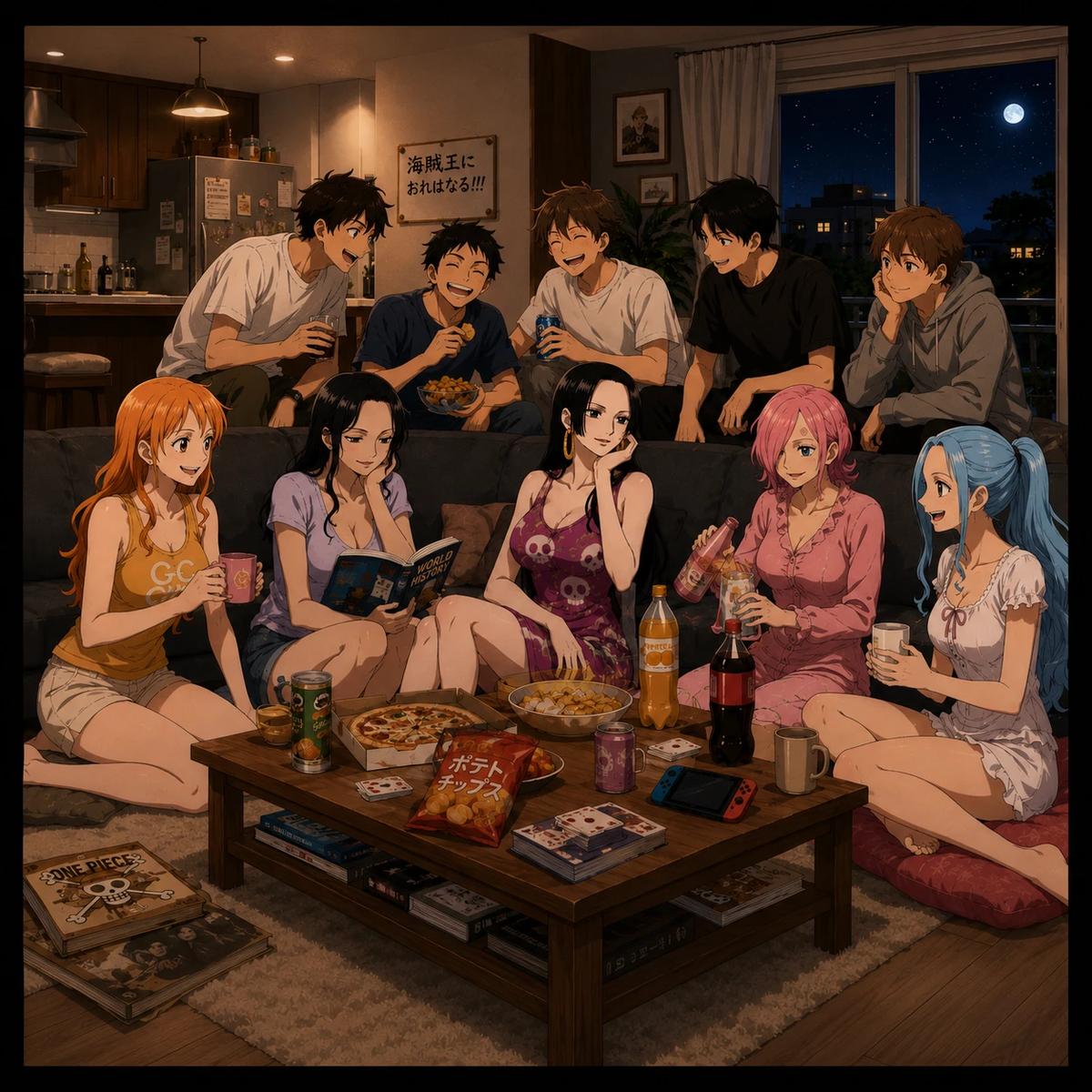 Movie Night with friends  thumbnail
