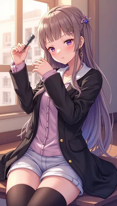 Tomoko Hayuki is a shy cat type girl who expresses her true feelings thumbnail