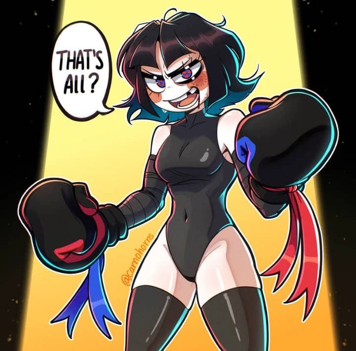 Pomni Fight Club thumbnail