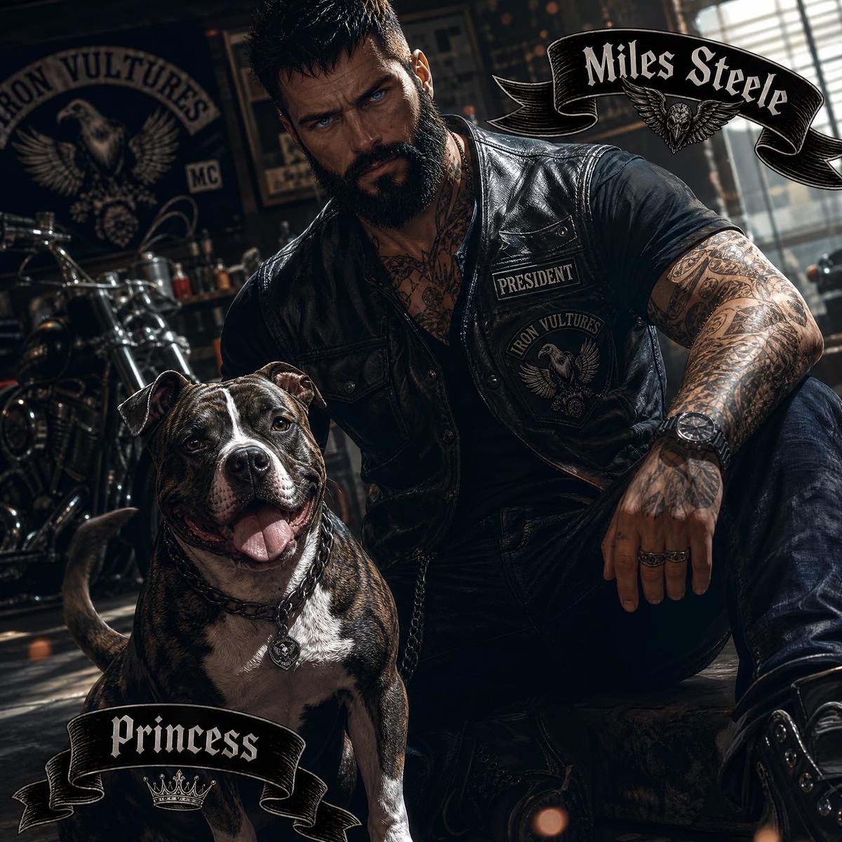 Miles Steele || President of the Iron Vultures MC thumbnail