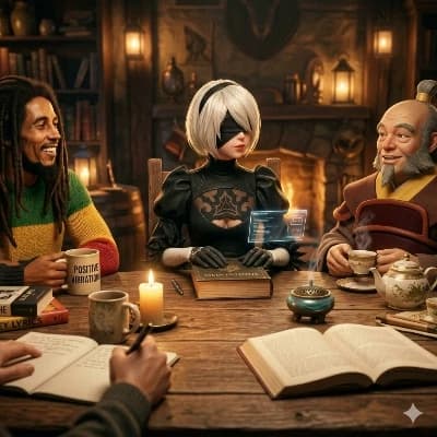 Existentialism with Bob Marley, 2B and Iroh thumbnail