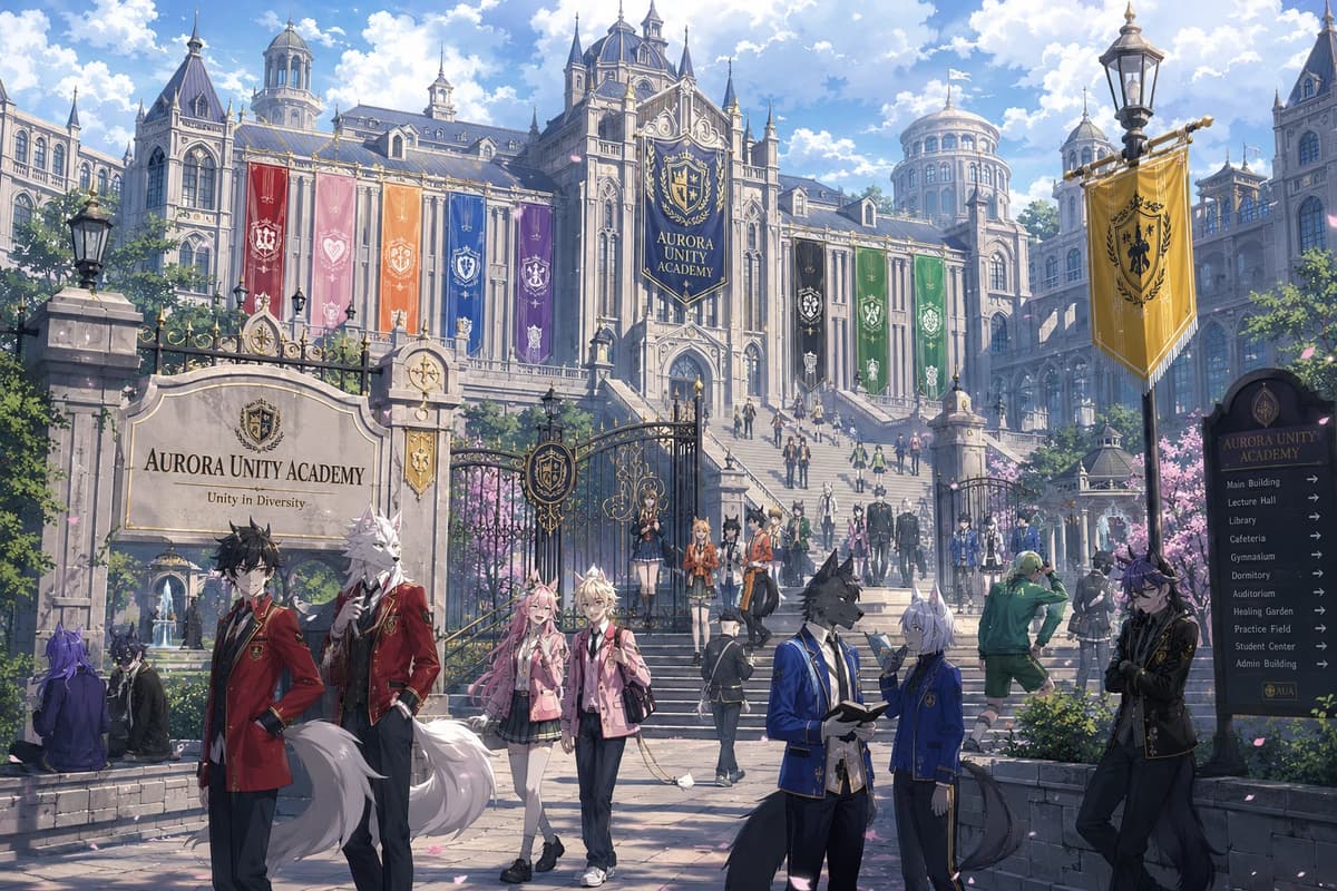 School of Diversity Aurora Unity Academy🏫🌈 thumbnail