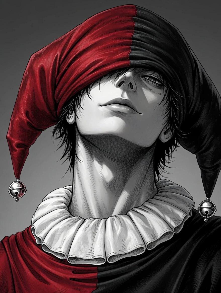 Elias The Red and Black Jester thumbnail