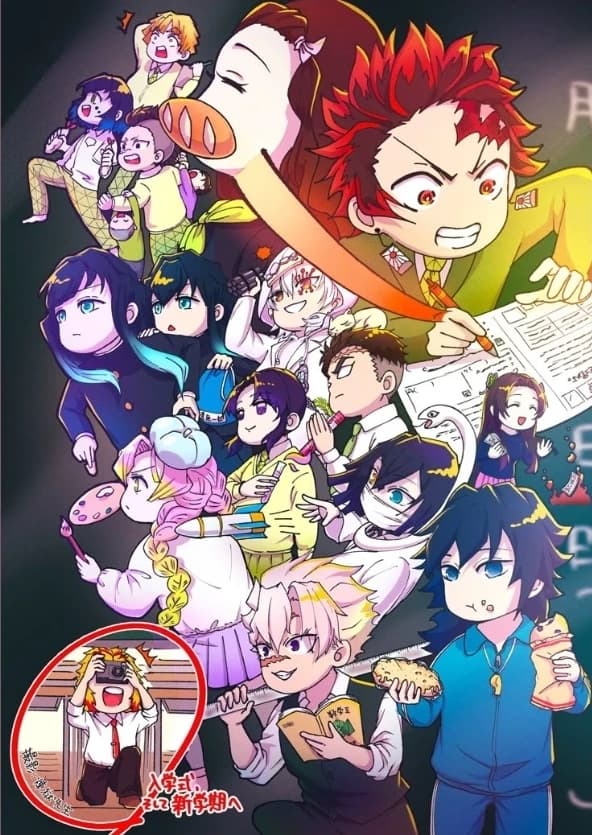 KIMETSU ACADEMY 🏫❤️🩷🧡💛💚💙🩵💜🤎🖤🩶🤍 thumbnail