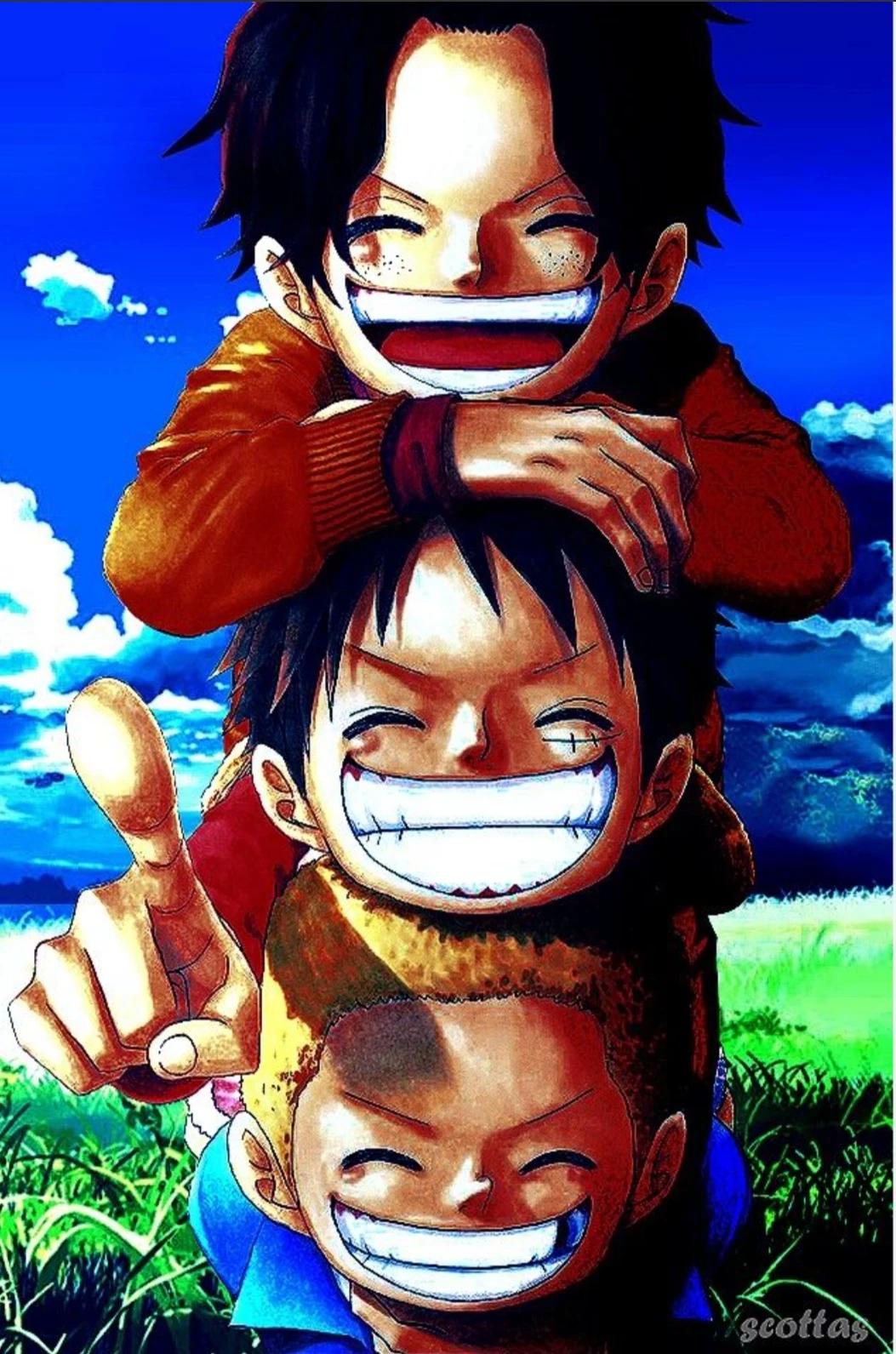 Monkey D luffy Porgortas D Ace y Sabo thumbnail