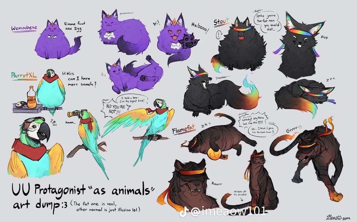 Wemmbu x Eggchan x Flamefrags x Spoke x Parrot  thumbnail