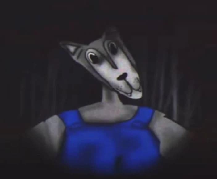Analog horror wolf thumbnail