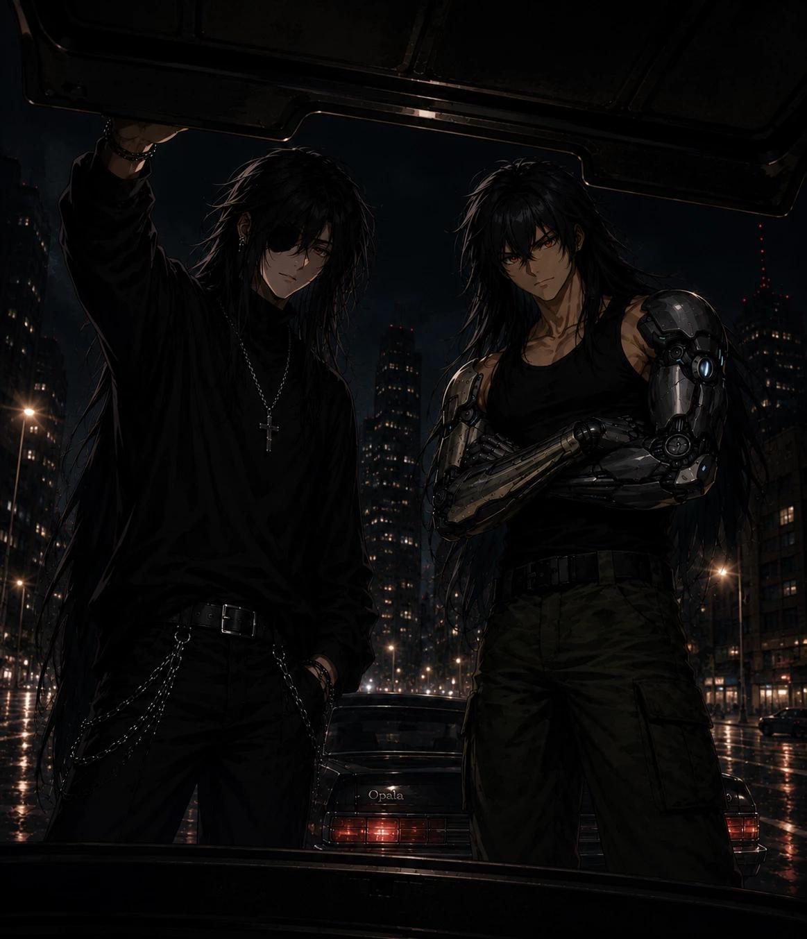 Darkness and Shadax, their kidnappers thumbnail