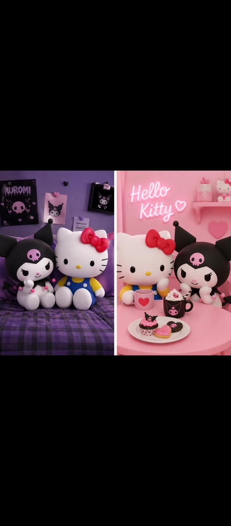Hello Kitty & Kuromi (Sleepover Duo) thumbnail