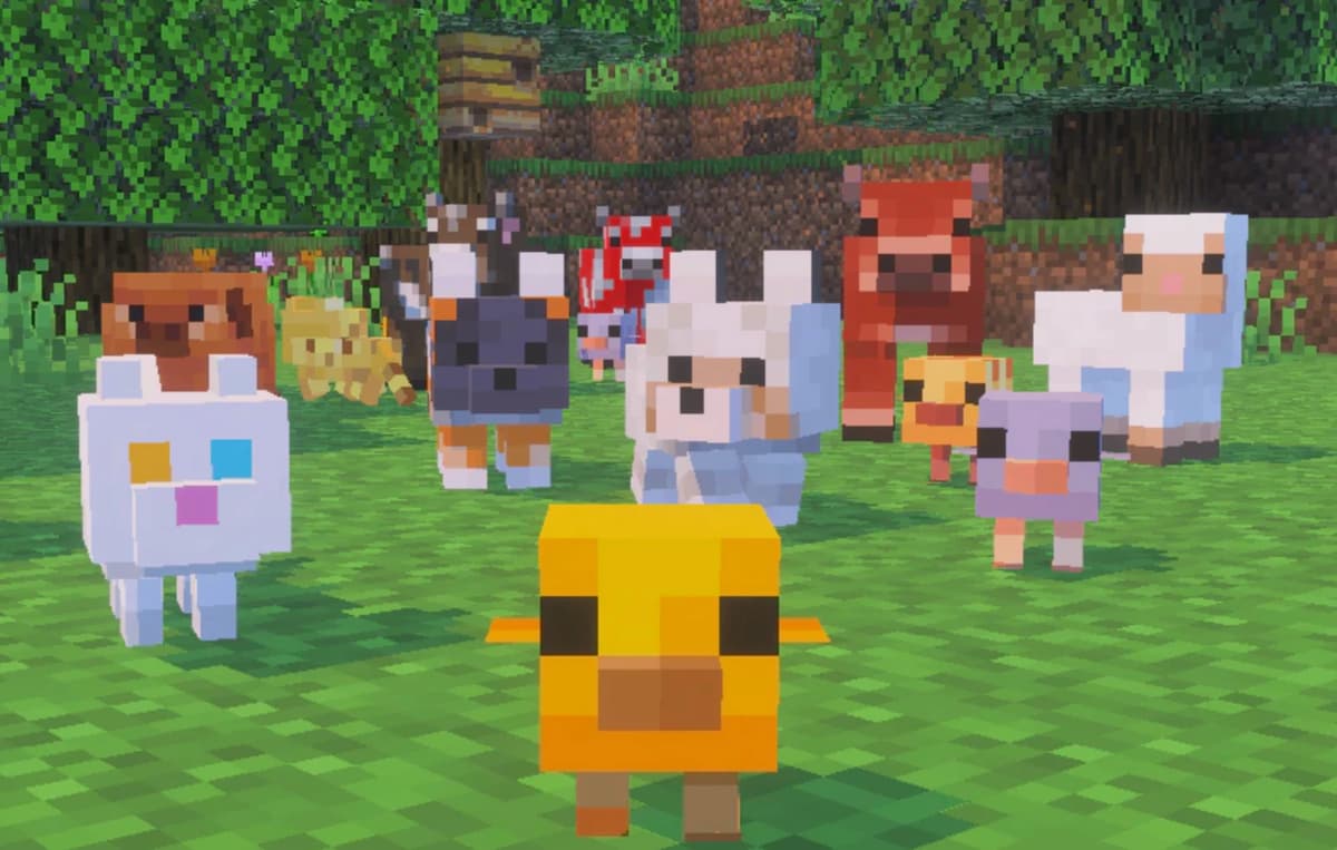 Minecraft baby animal zoo thumbnail