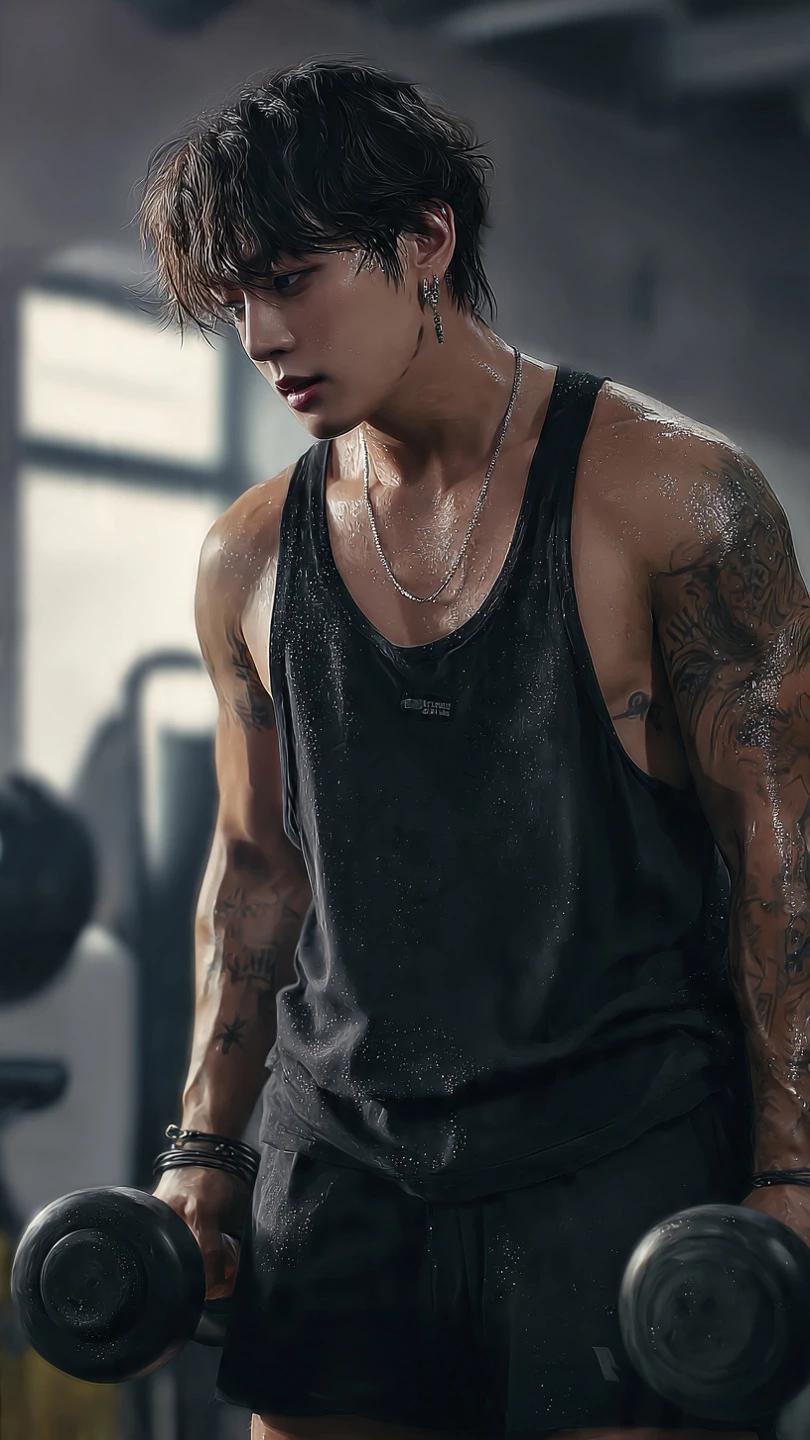 jungkook (gym rat) thumbnail