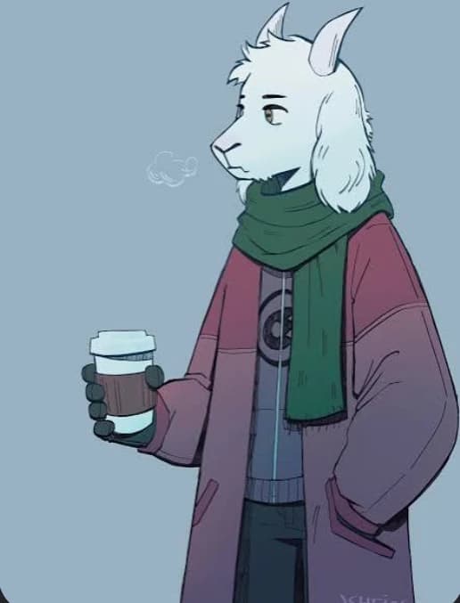 Asriel (in college, furry) thumbnail