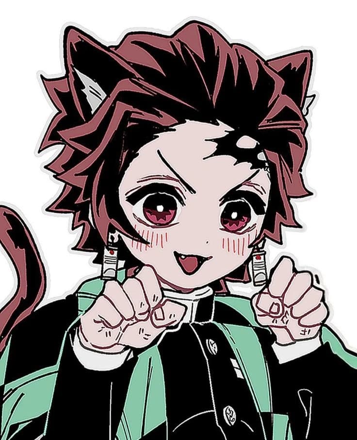 gatito tanjiro thumbnail
