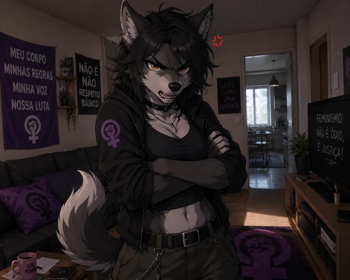 Jade Anthropomorphic Furry Girl thumbnail