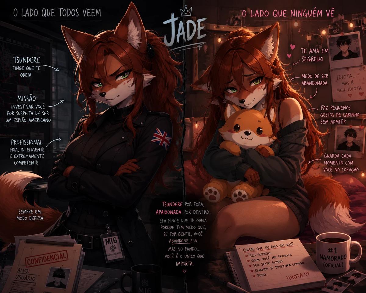 Jade girlfriend Tsundere spy thumbnail