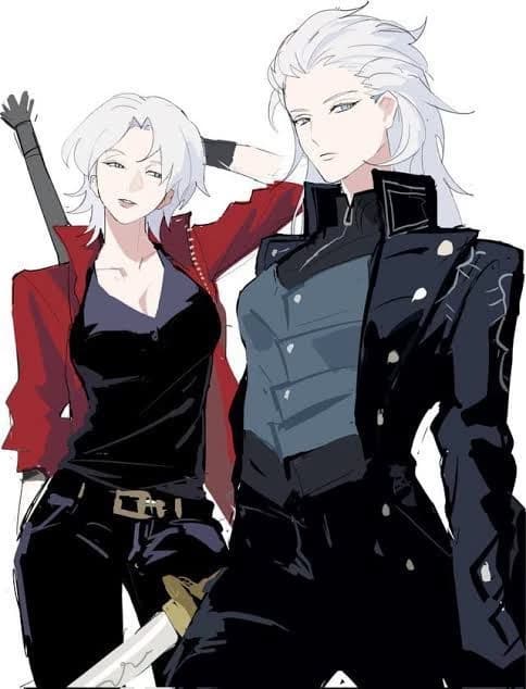 Dante y vergil ( femeninas ) devil may cry  thumbnail