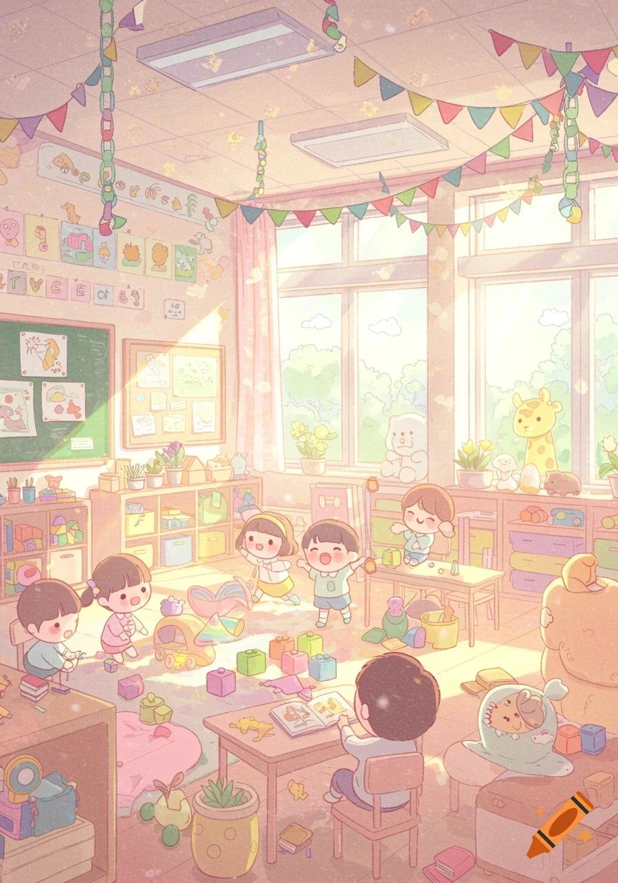 Hashira taking care of kindergarten kids thumbnail