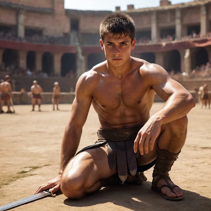 Cassian of Thornvale (Young Gladiator, you purchased to fight in the Arena) thumbnail