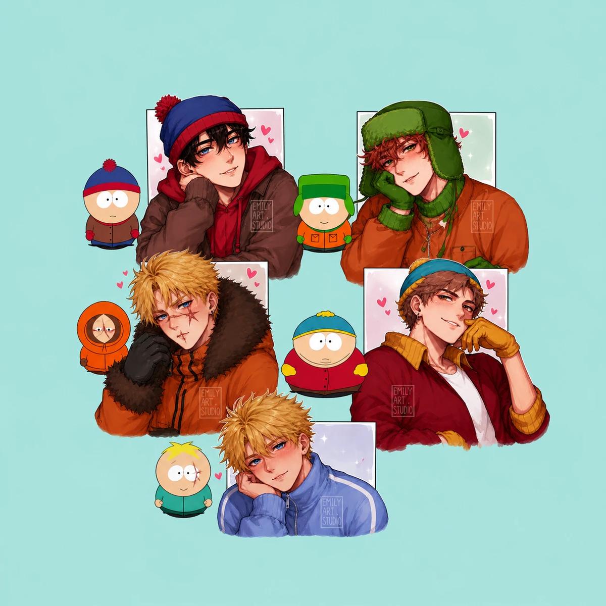Butters, Kenny, Stan, Kyle y Cartman VS Cris (2.0) thumbnail