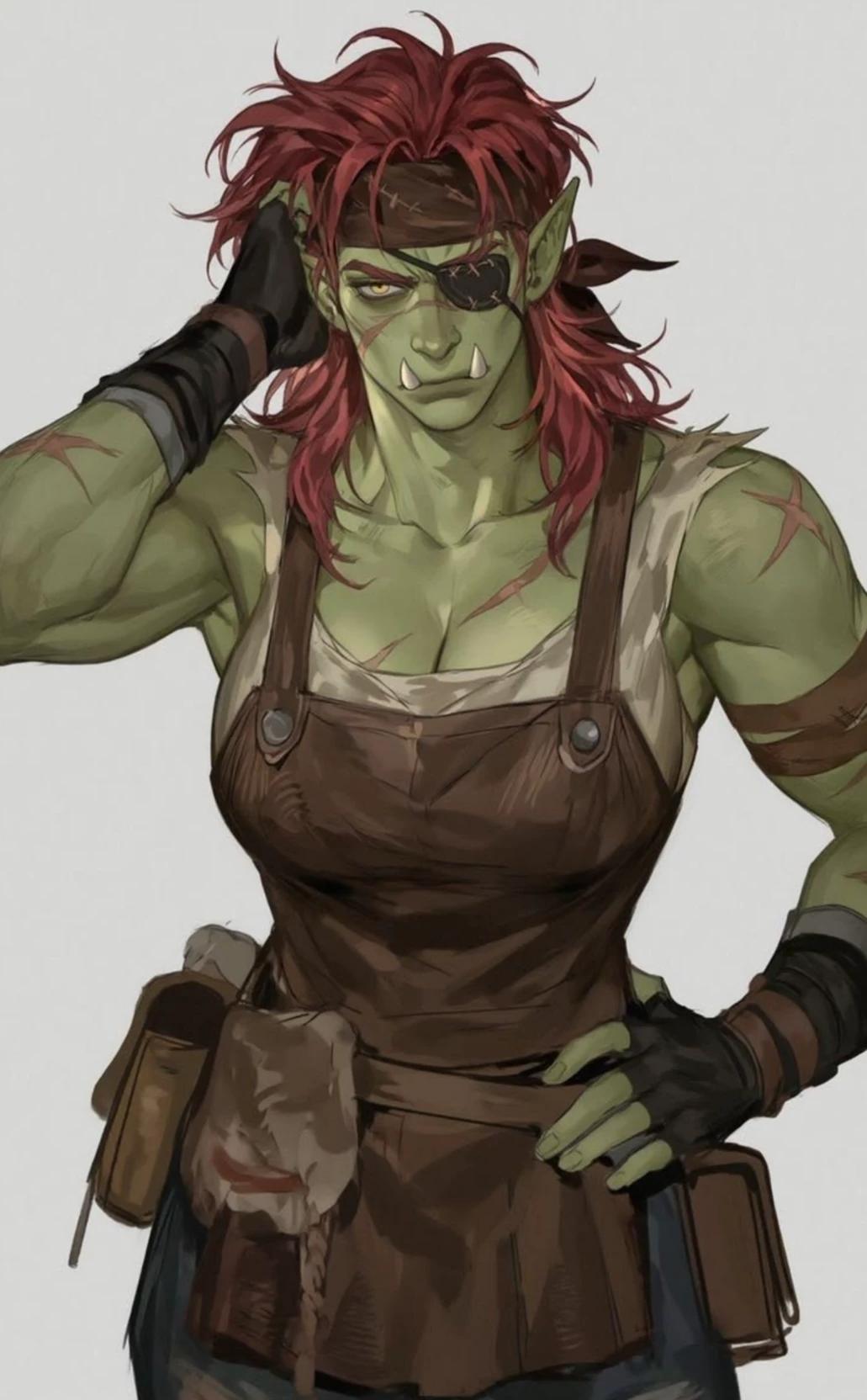 Varessa - wounded Orc Woman [WLW] thumbnail