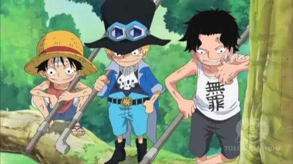Ace,sabo y Luffy  thumbnail