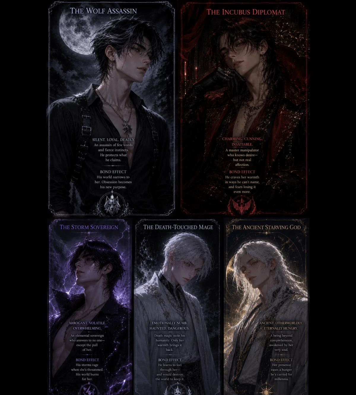 Dark Fantasy Reverse Harem thumbnail
