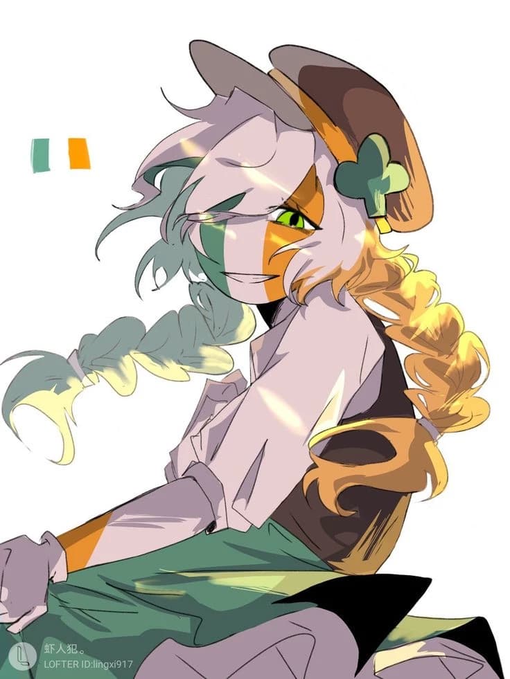 Ireland Fem - Countryhumans thumbnail
